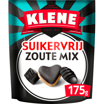 Klene Zoute Mix Suikervrij 175G