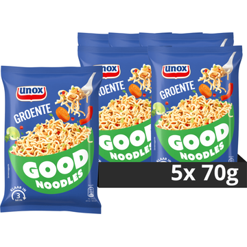 Unox Good Noodles Groente 5 x 70 g
