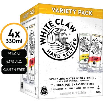 White Claw Mix-Pack blik 4x330ML