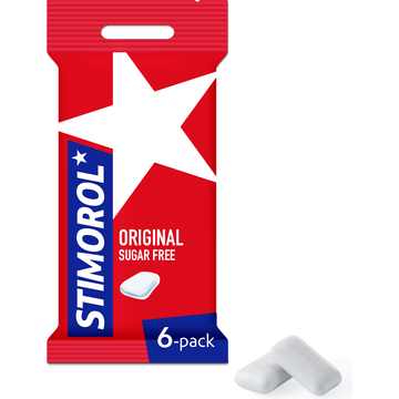 Stimorol Original Sugar Free 6 x 14 g