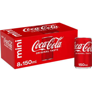 Coca-Cola Mini 8 x 150 ml