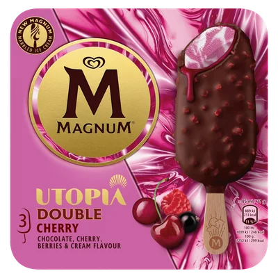 Magnum IJs Utopia Double Cherry 3 x 85 ml