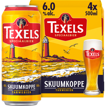 Texels Skuumkoppe 4x500ML