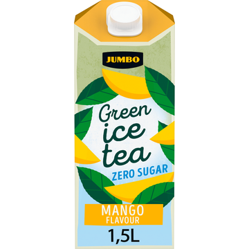 Jumbo Green Ice Tea Zero Sugar Mango 1,5 L