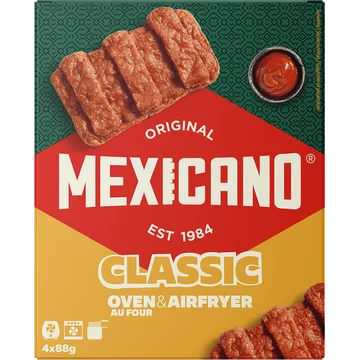 Mexicano Classic Oven & Airfryer 4x88g