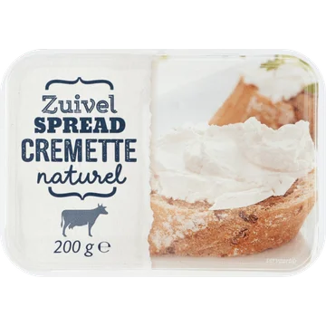 Cremette Zuivelspread Naturel 200 g