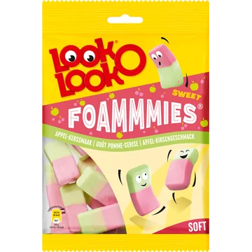 Look-O-Look Foammmies Appel-Kers 180g