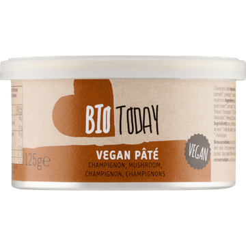 BioToday Vegan Pâté Champignon 125 g