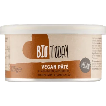 BioToday Vegan Pâté Champignon 125 g