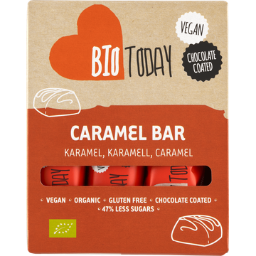 BioToday Karamel Bar 3 x 40 g
