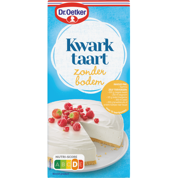 Dr. Oetker Kwarktaart Naturel Zonder Bodem Bakmix 210 g