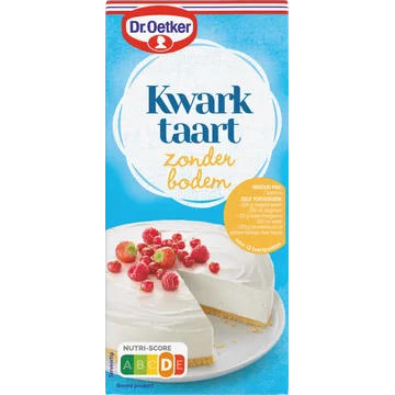 Dr. Oetker Kwarktaart Naturel Zonder Bodem Bakmix 210 g