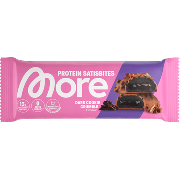 More Satisbite Bar Dark Cookie 2x25g
