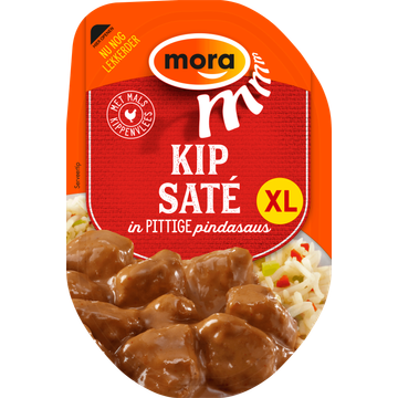 Mora Kipsaté in Pittige Pindasaus XL 190 g