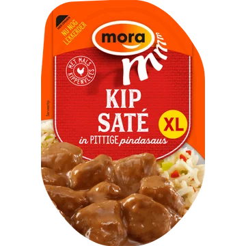 Mora Kipsaté in Pittige Pindasaus XL 190 g