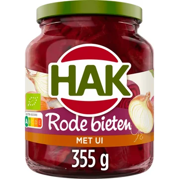 Hak Rode Bieten met Ui Bio 355 g