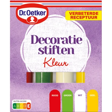 Dr. Oetker Decoratiestiften Kleur 68g