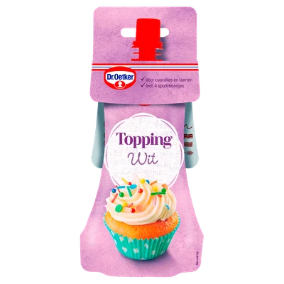 Dr. Oetker Topping Wit 140 g