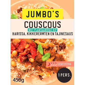 Jumbo's Vriesverse Maaltijd Couscous Vegan 450g