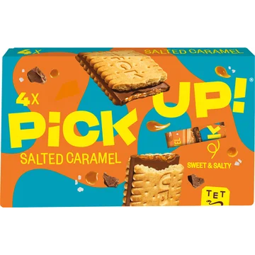 Pick Up! Limited Edition Salted Caramel 4 Stuks