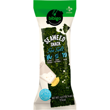 Bibigo Zeewiersnack Zeezout 4g