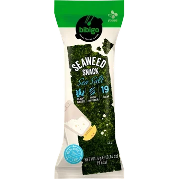 Bibigo Zeewiersnack Zeezout 4g