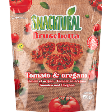 Snacktural Bruschetta Tomaat en Oregano 150 g