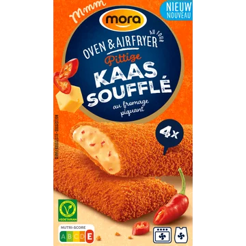 Mora Oven & Airfryer Pittige Kaassoufflé 4x70 g