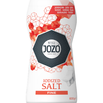 JOZO Iodized Salt Fine 600 g