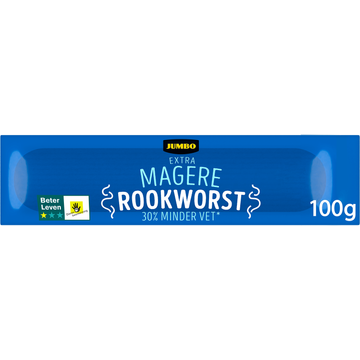 Jumbo Extra Magere Rookworst 100 g