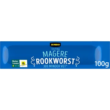 Jumbo Extra Magere Rookworst 100 g