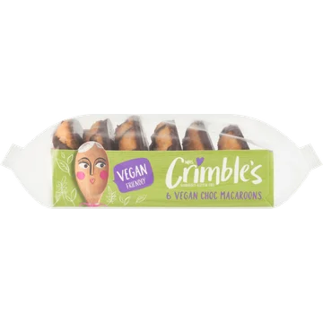 Mrs Crimble's Vegan Choc Macaroons 6 Stuks 195 g