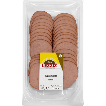 Lezziz Grilworst Naturel 125g