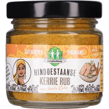 Sorgh & Hoop Hindoestaanse Kerrie Rub 50 g