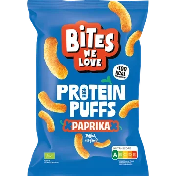 BitesWeLove protein puff paprika bio 75g