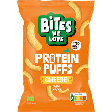 BitesWeLove Protein Puffs Vegan Cheese 75g