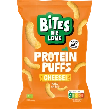 BitesWeLove Protein Puffs Vegan Cheese 75g