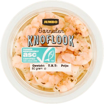 Jumbo Garnalen Knoflook 80 g