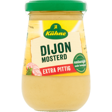 Kühne Dijon Mosterd Extra Pittig 185 g