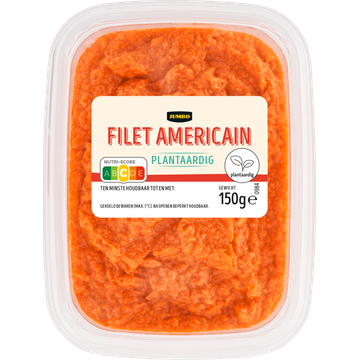 Jumbo Filet Americain Plantaardig 150 g