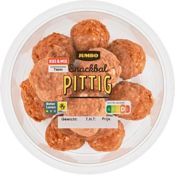 Jumbo Snackbal Pittig 135 g
