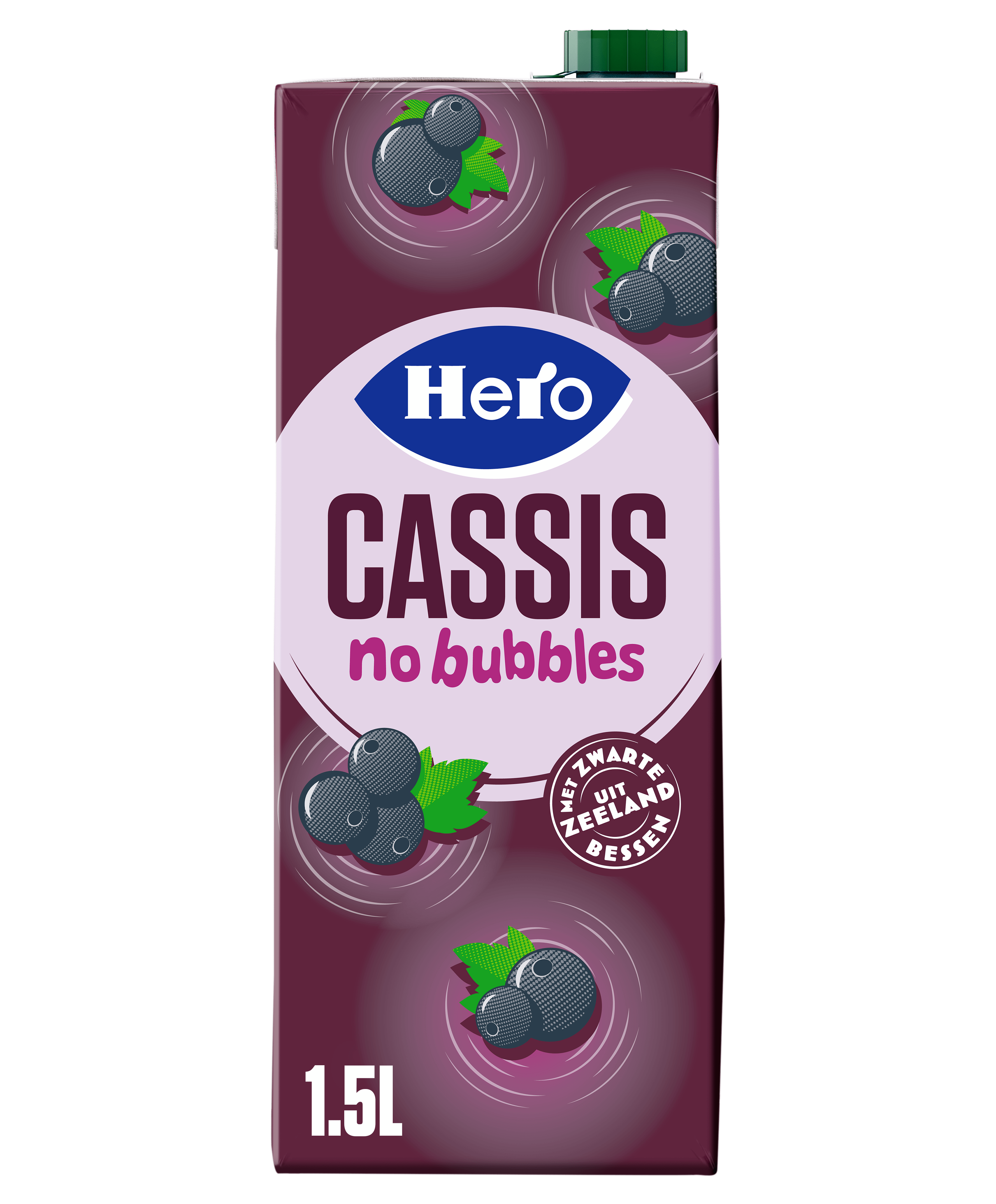 Hero Cassis No Bubbles 1,5 L