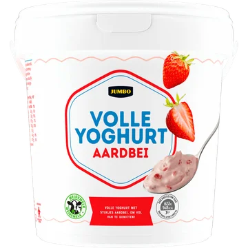 Jumbo Volle Yoghurt Aardbei 1 KG