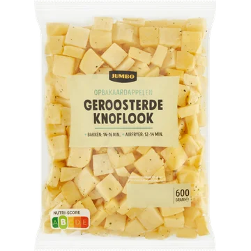 Jumbo Opbakaardappelen Geroosterde Knoflook 600 g