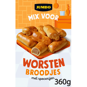 Jumbo Mix voor Worstenbroodjes 360 g