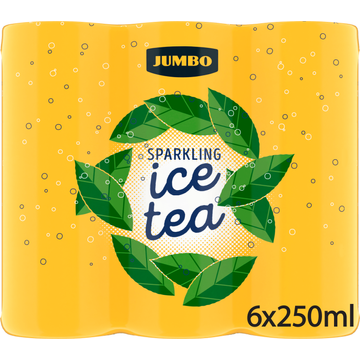 Jumbo Sparkling Ice Tea 6 x 250ML