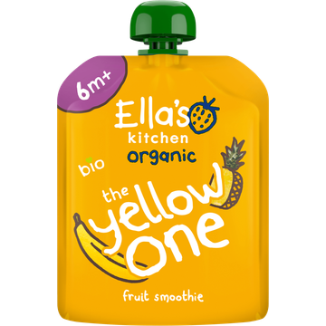 Ella's Kitchen Fruit smoothie the yellow one 6+ biologisch 90 g
