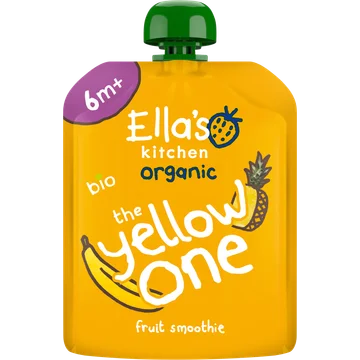 Ella's Kitchen Fruit smoothie the yellow one 6+ biologisch 90 g