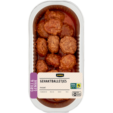 Jumbo Varkens Gehaktballetjes Pikant 194 g