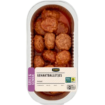 Jumbo Varkens Gehaktballetjes Pikant 194 g